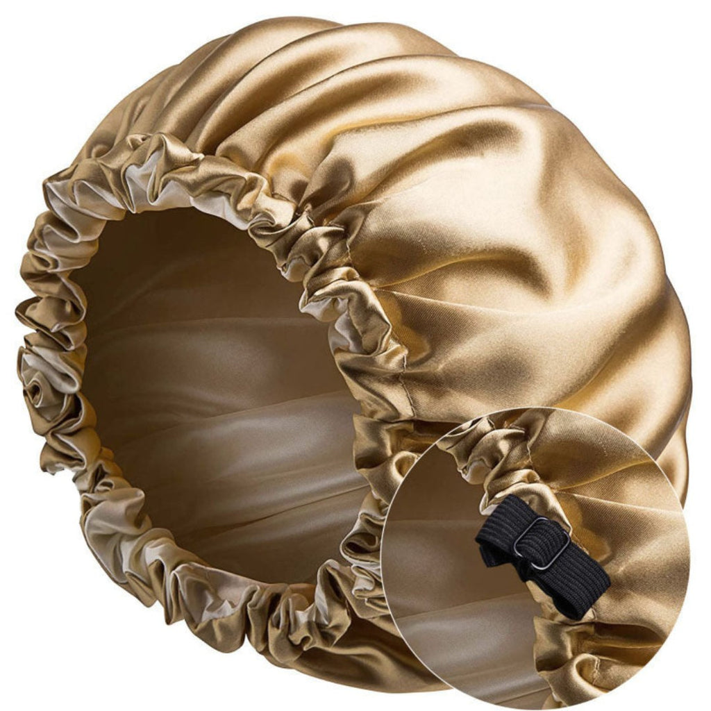 Satin Schlafhaube