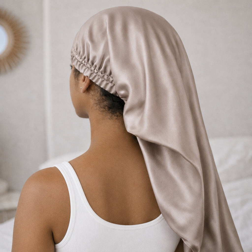 Seiden Schlafhaube LongHair